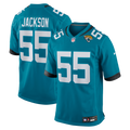 Jacksonville Jaguars Dequan Jackson Nike Teal Game Jersey