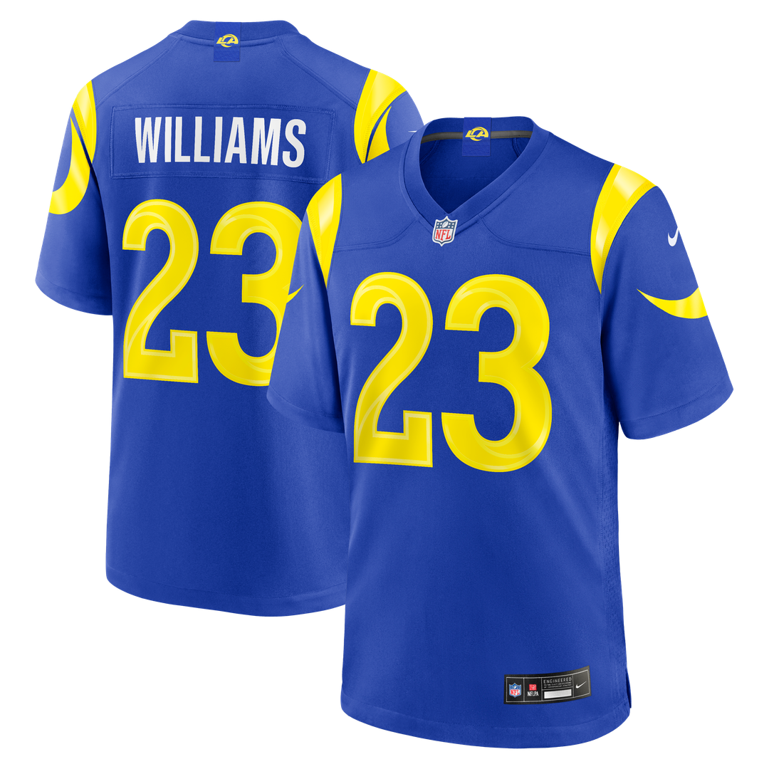 Los Angeles Rams Kyren Williams Nike White White Game Jersey