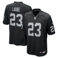 Las Vegas Raiders Dylan Laube Nike Black Game Jersey