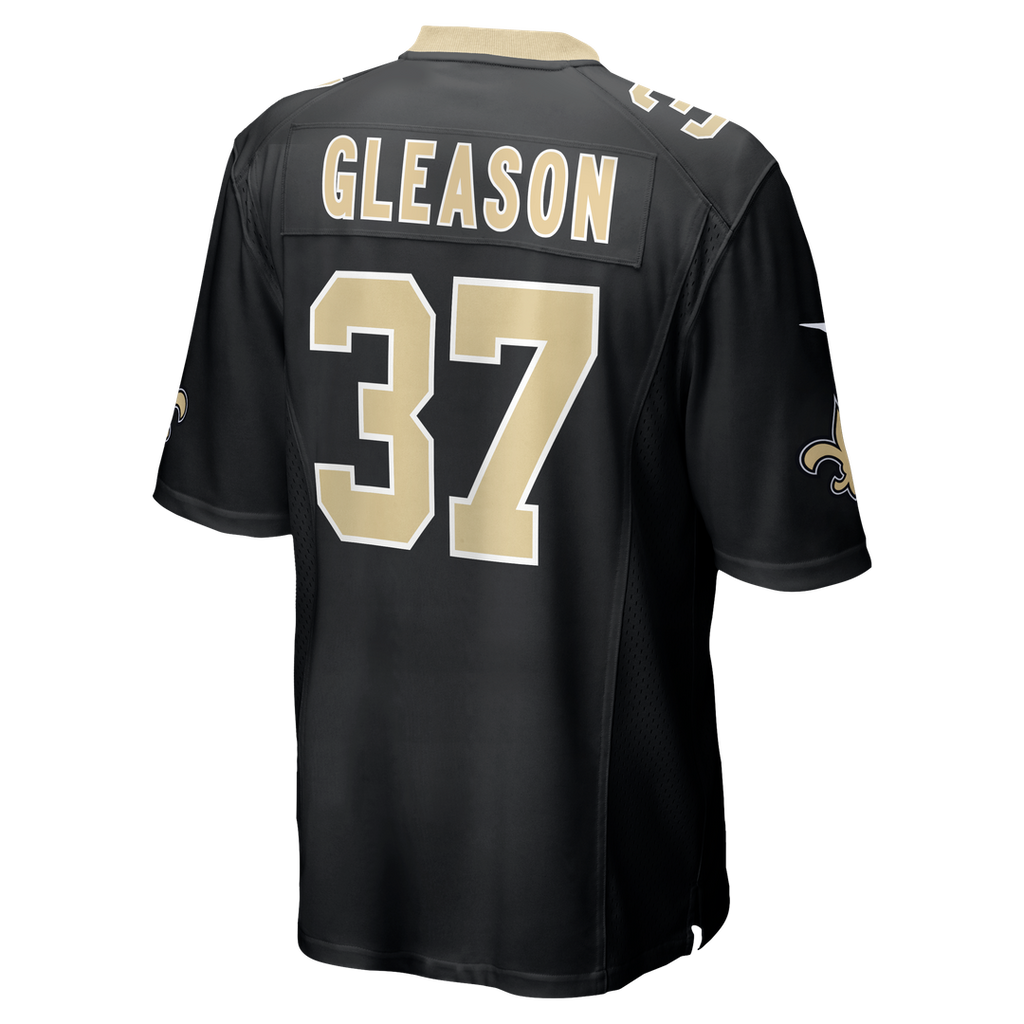 New Orleans Saints Steve Gleason Nike Black Retired Player Game Jersey