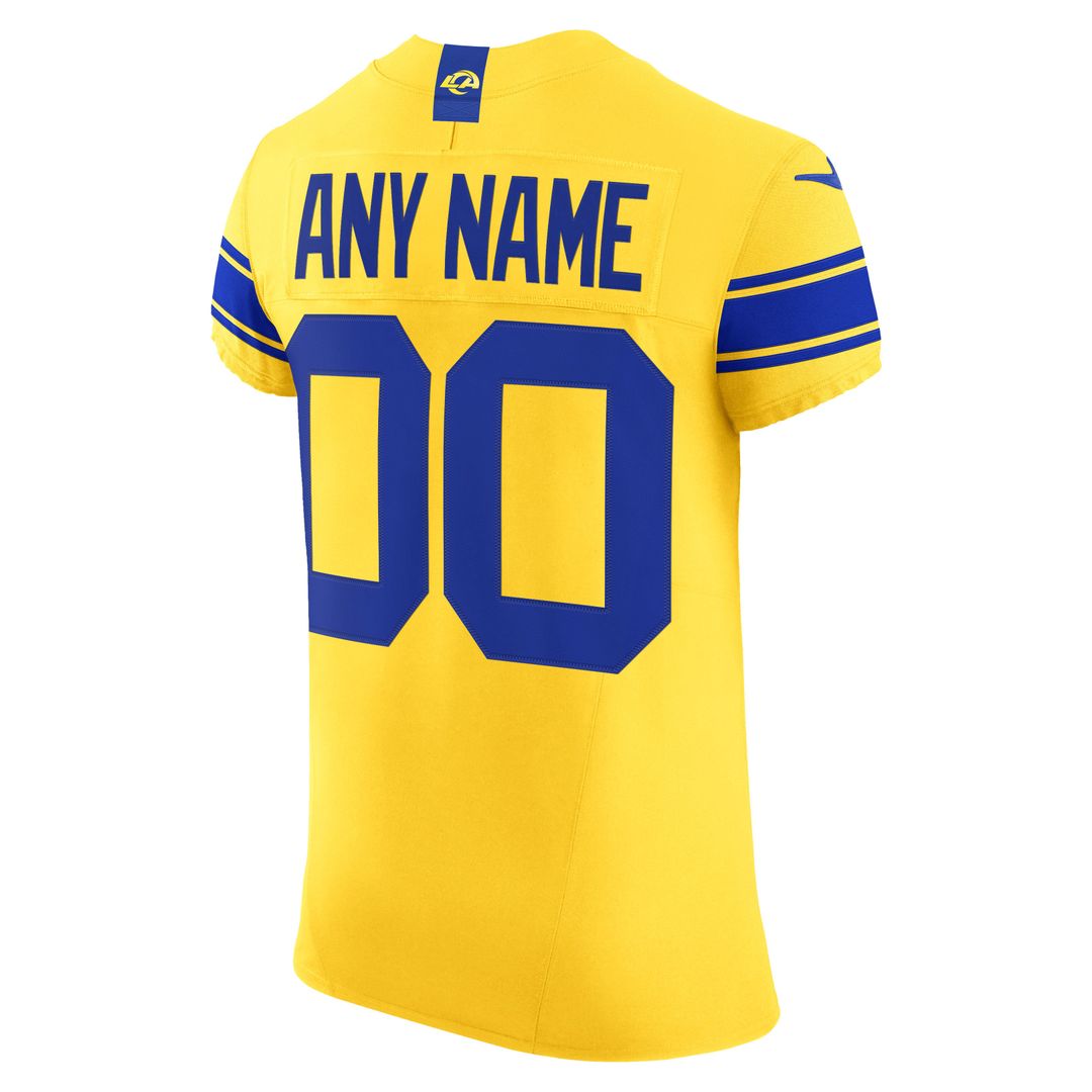 Los Angeles Rams Nike Classic Sol Vapor FUSE Elite Custom Jersey