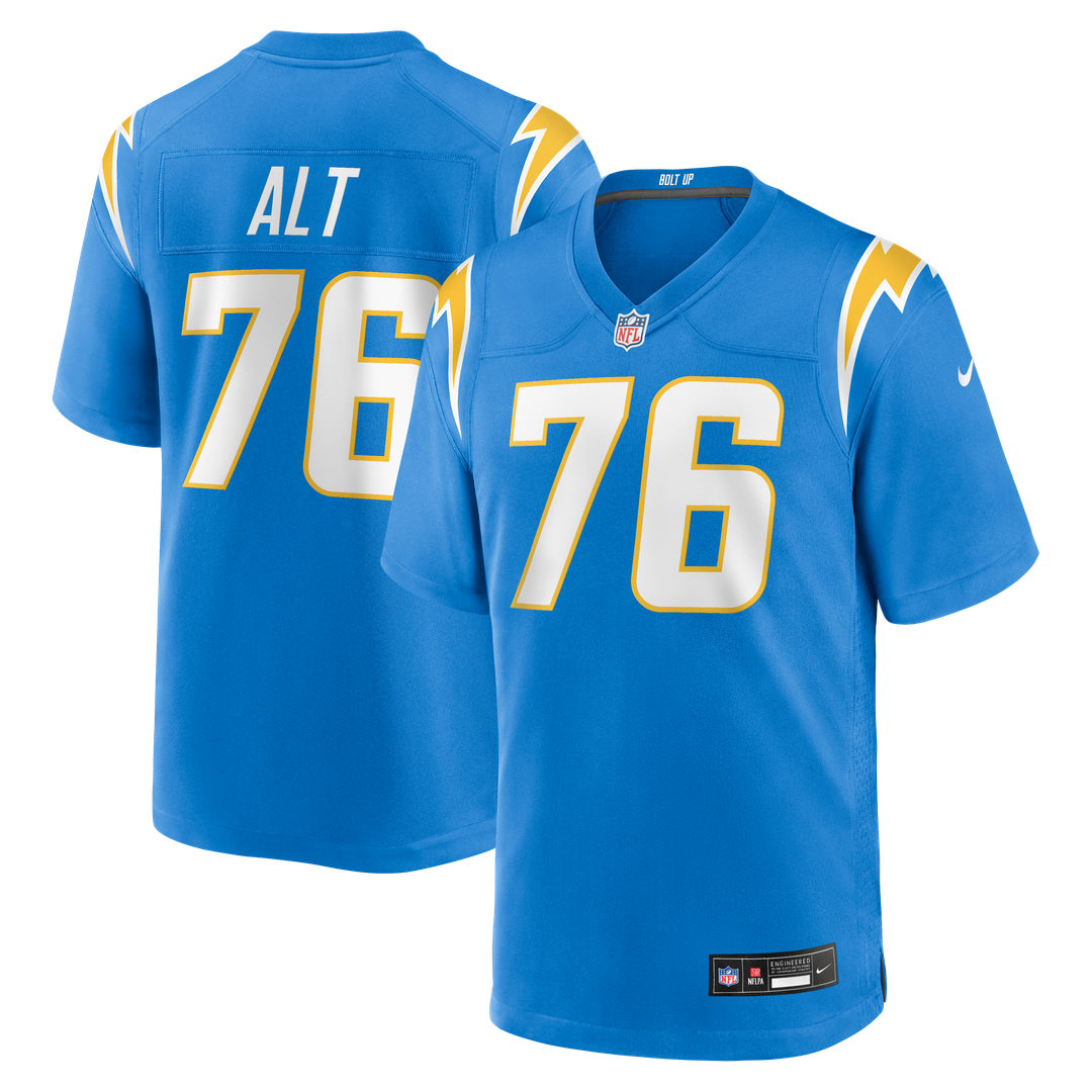 Los Angeles Chargers Joe Alt Nike Powder Blue Game Jersey