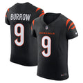 Cincinnati Bengals Joe Burrow Nike Black Team Vapor FUSE Elite Jersey