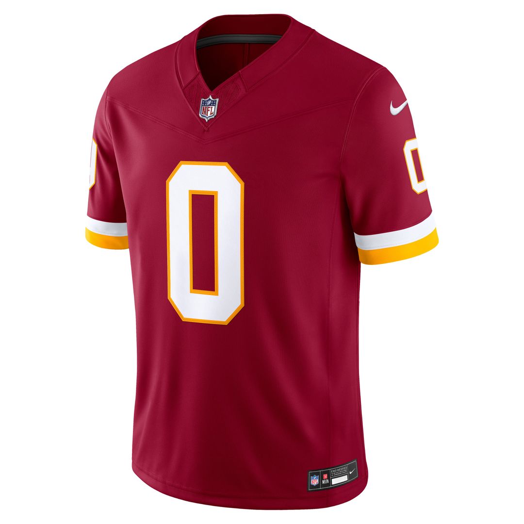 Washington Commanders Mike Sainristil Nike White Vapor FUSE Stitched Limited Jersey