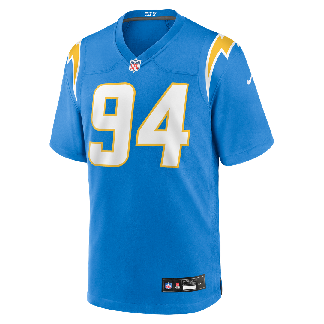 Los Angeles Chargers Dalvin Tomlinson Nike Powder Blue Game Jersey