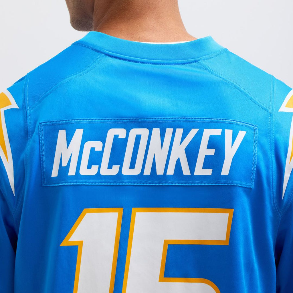 Los Angeles Chargers Ladd McConkey Nike Navy Alternate Super Chargers Game Jersey