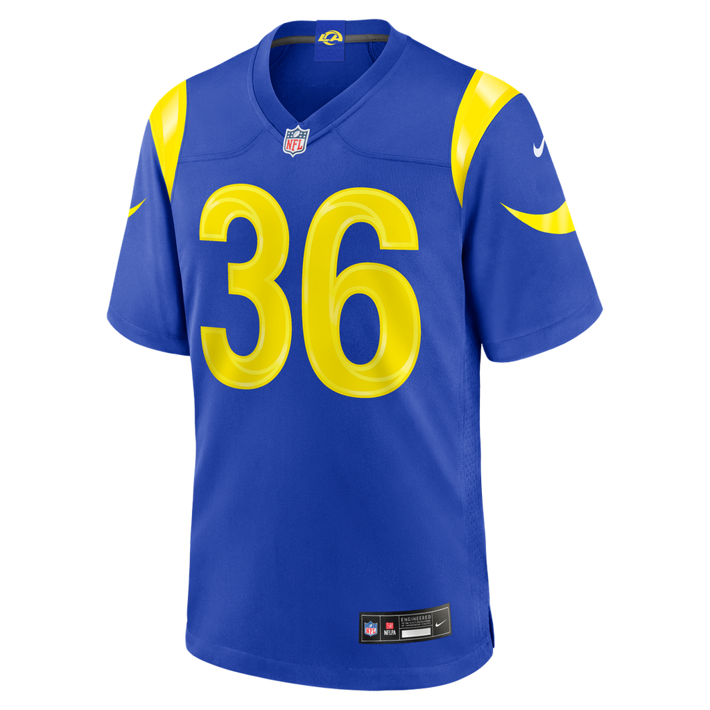 Los Angeles Rams Alex Johnson Nike Royal Game Jersey