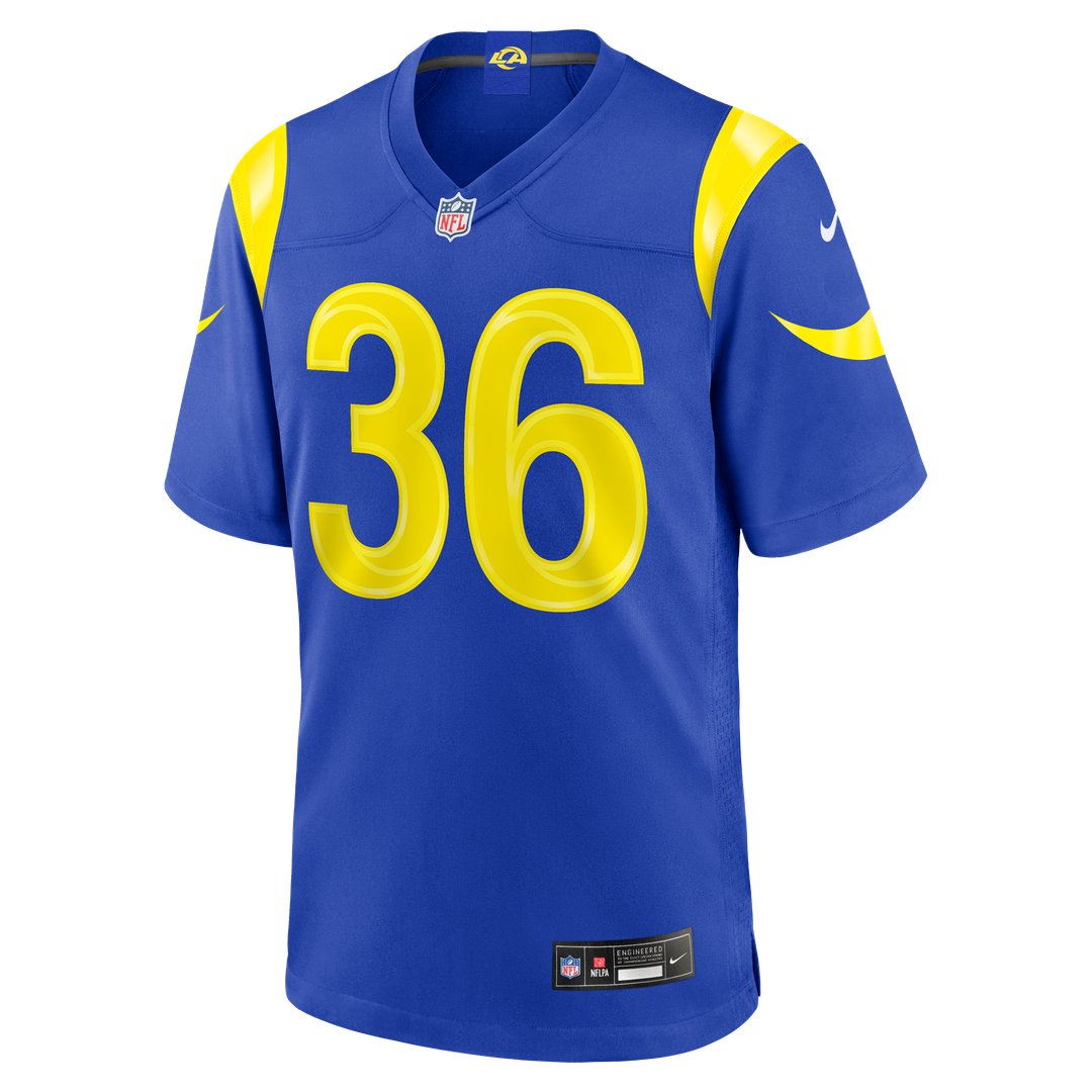 Los Angeles Rams Alex Johnson Nike Royal Game Jersey