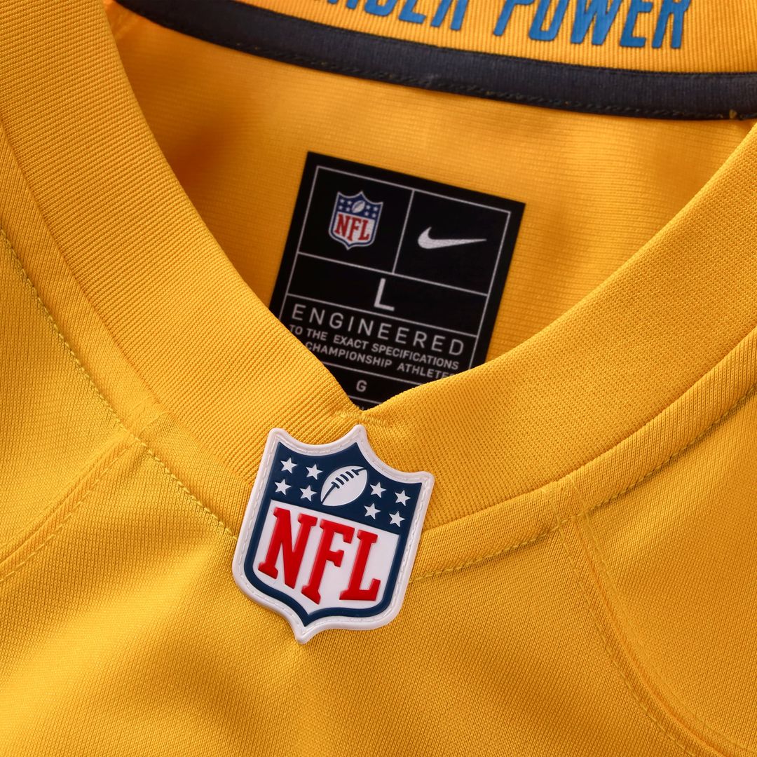 Los Angeles Chargers Oronde Gadsden Nike Gold Alternate Charger Power Game Jersey