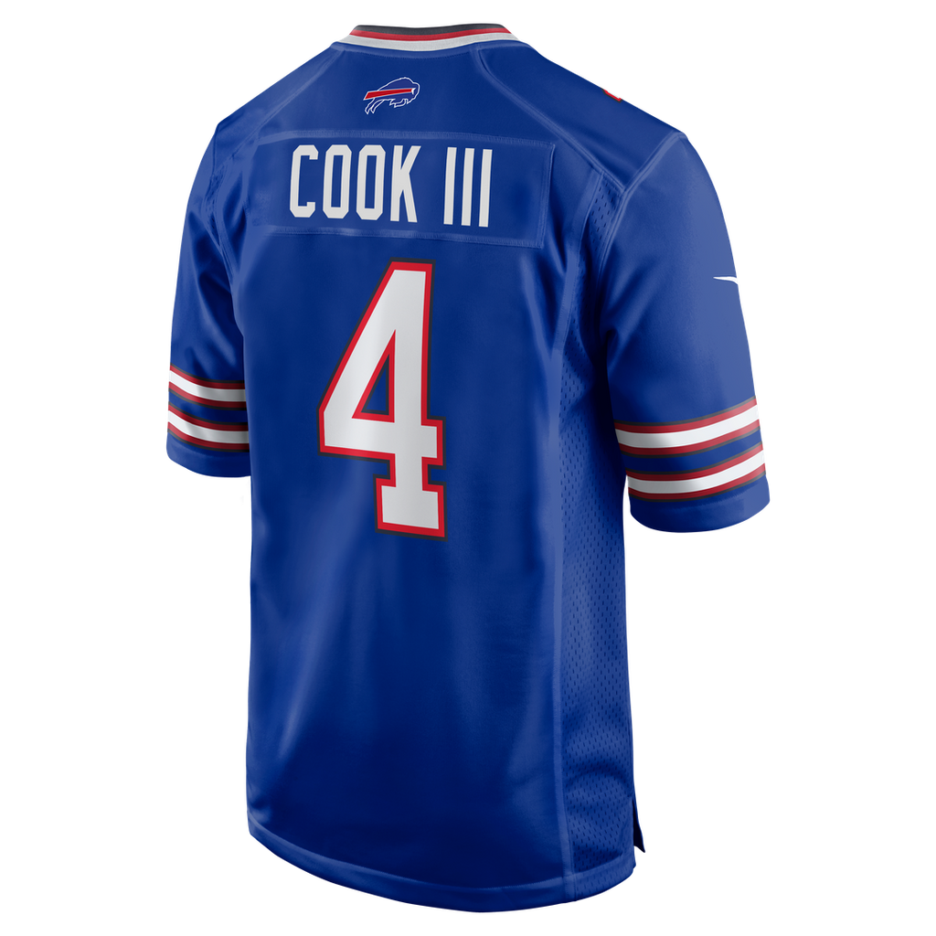 Buffalo Bills James Cook III Nike Royal Game Jersey