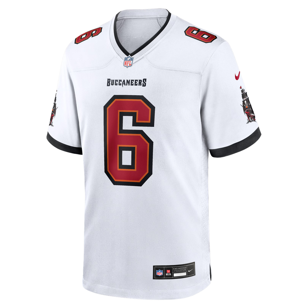 Tampa Bay Buccaneers Baker Mayfield Nike Red Game Jersey