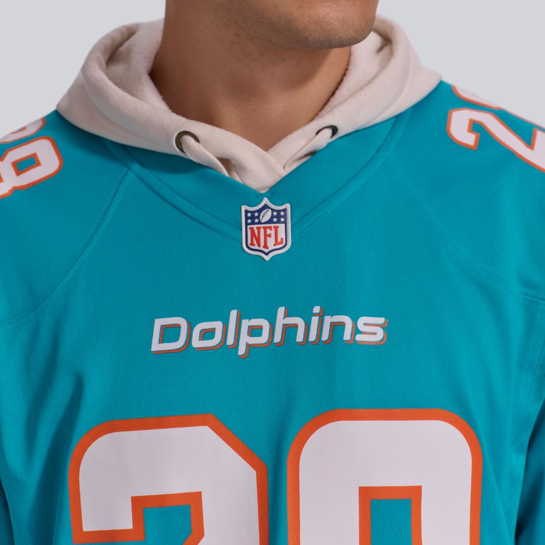 Miami Dolphins De'Von Achane Nike Aqua Game Jersey