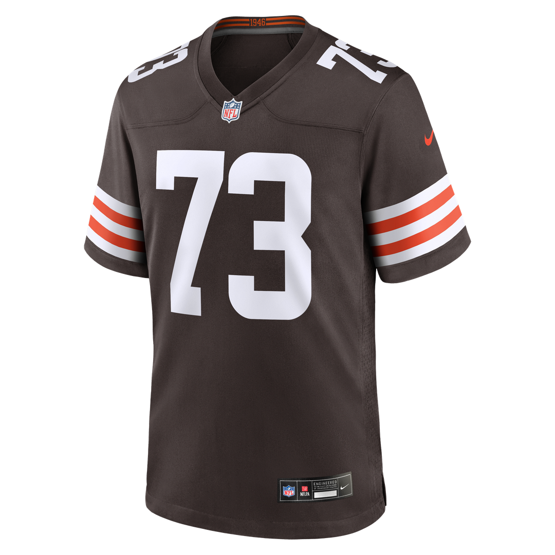 Cleveland Browns Joe Thomas Nike Brown Retired Game Jersey