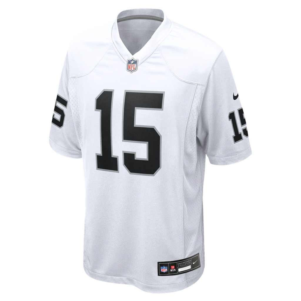 Las Vegas Raiders Fernando Mendoza Nike White Game Jersey