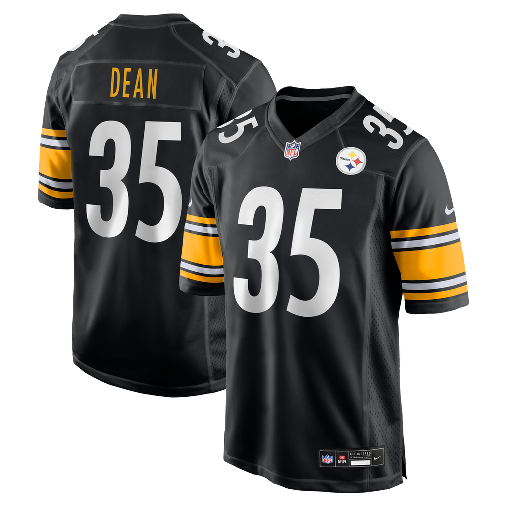 Pittsburgh Steelers Jamel Dean Nike Black Game Jersey