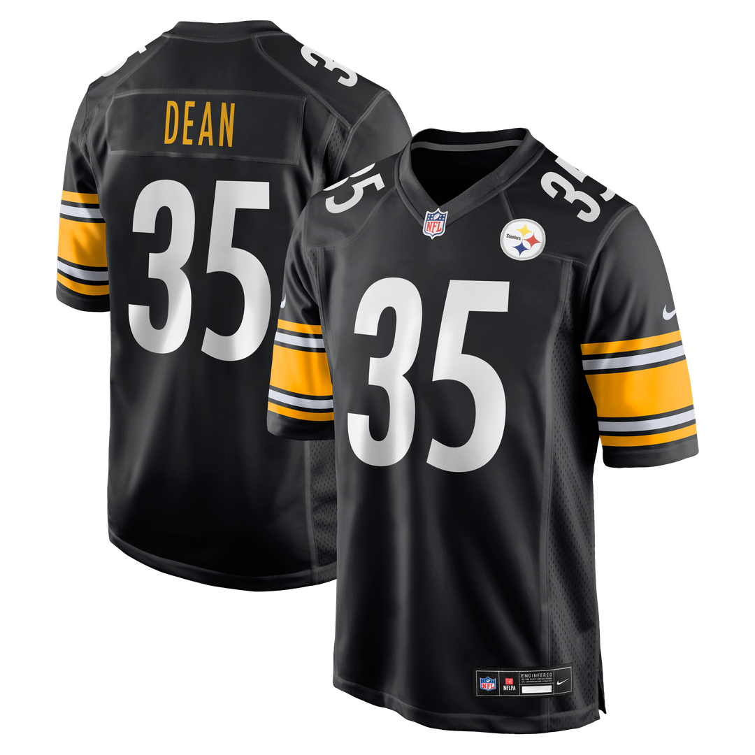 Pittsburgh Steelers Jamel Dean Nike Black Game Jersey
