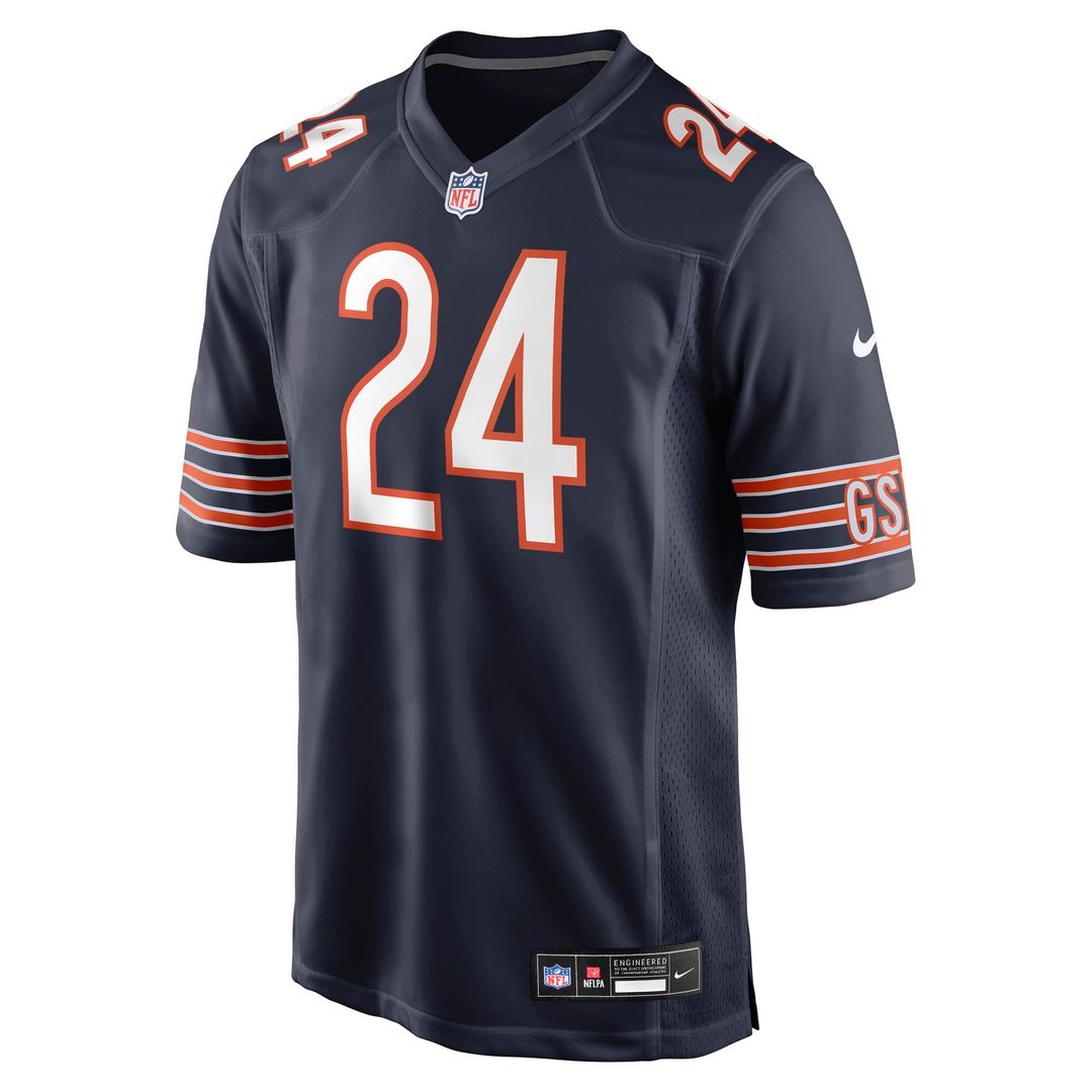 Chicago Bears Malik Muhammad Nike Navy Game Jersey