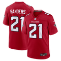 Atlanta Falcons Deion Sanders Nike Red Retired Game Jersey