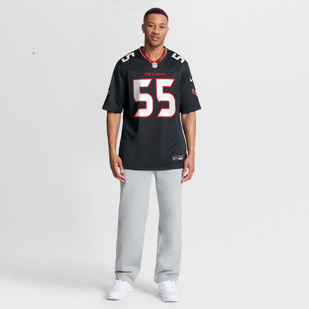 Houston Texans Danielle Hunter Nike Navy Game Jersey
