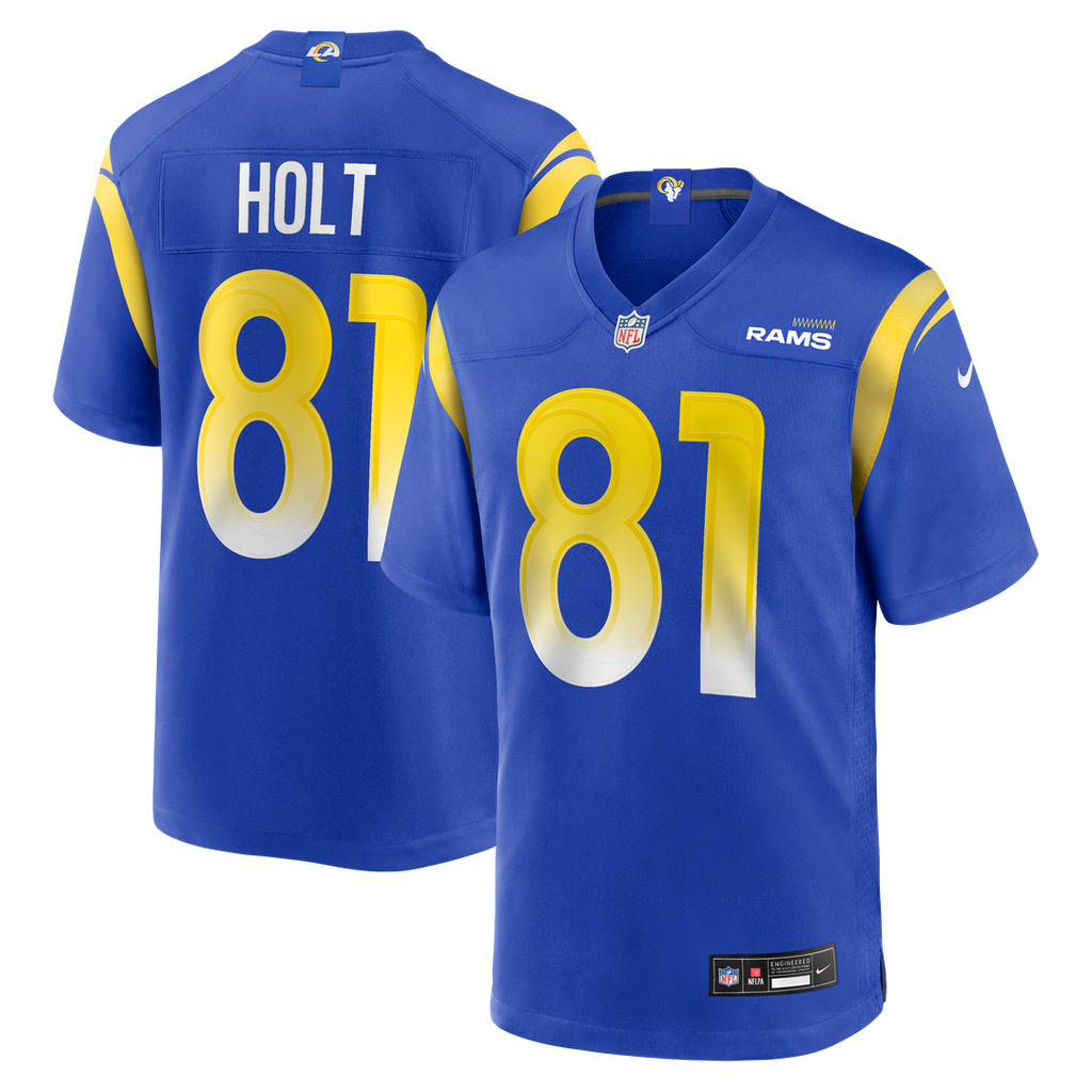 Los Angeles Rams Torry Holt Nike Royal Retired Player Game Jersey