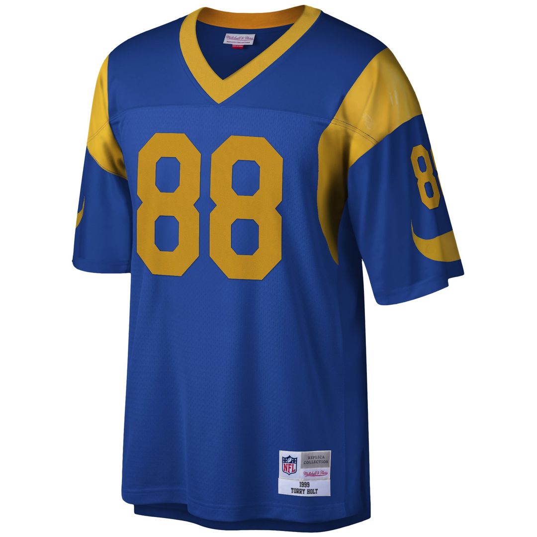 Los Angeles Rams Torry Holt Mitchell & Ness Royal Legacy Replica Jersey