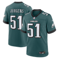 Philadelphia Eagles Cam Jurgens Nike Midnight Green Game Jersey