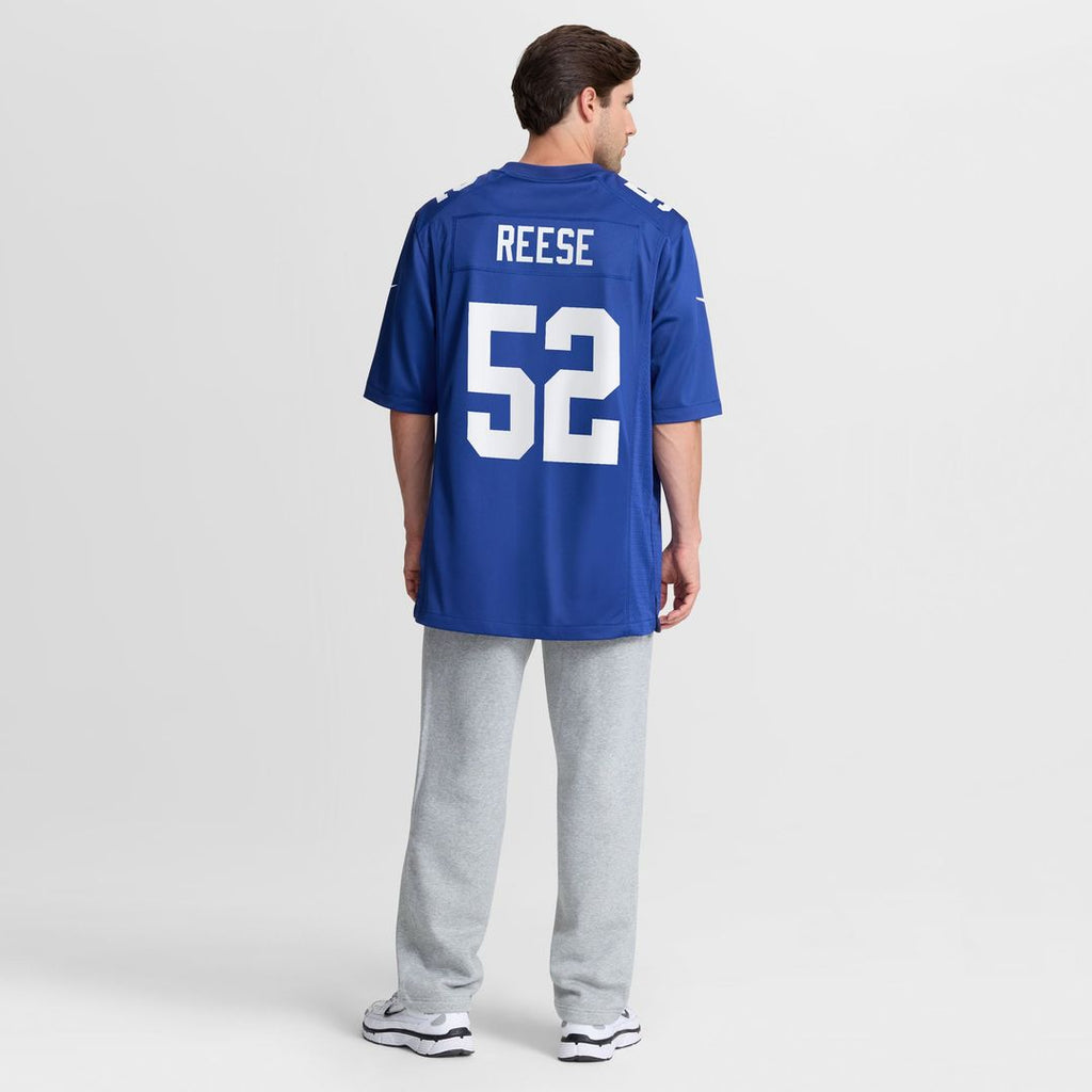 New York Giants Arvell Reese Nike Royal Game Jersey