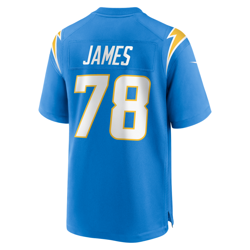 Los Angeles Chargers Andre James Nike Powder Blue Game Jersey