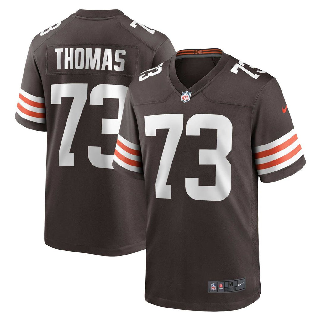 Cleveland Browns Joe Thomas Nike Brown Retired Game Jersey