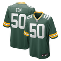 Green Bay Packers Zach Tom Nike Green Game Jersey