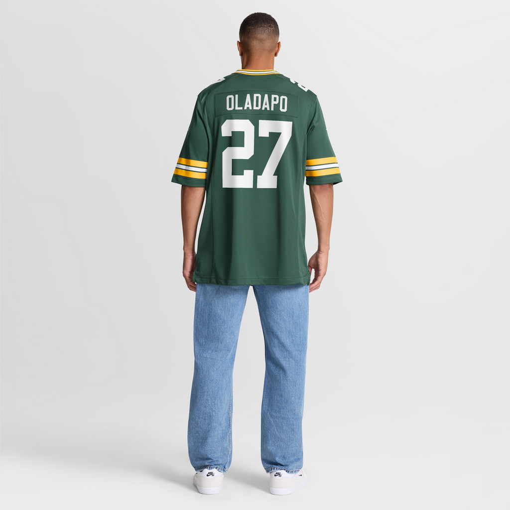 Green Bay Packers Kitan Oladapo Nike Green Game Jersey