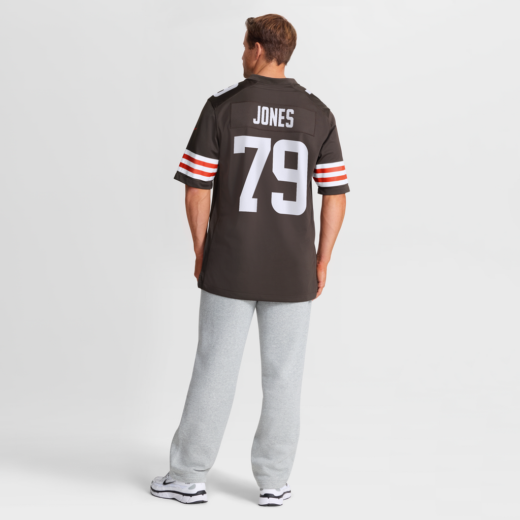 Cleveland Browns Dawand Jones Nike Brown Game Jersey