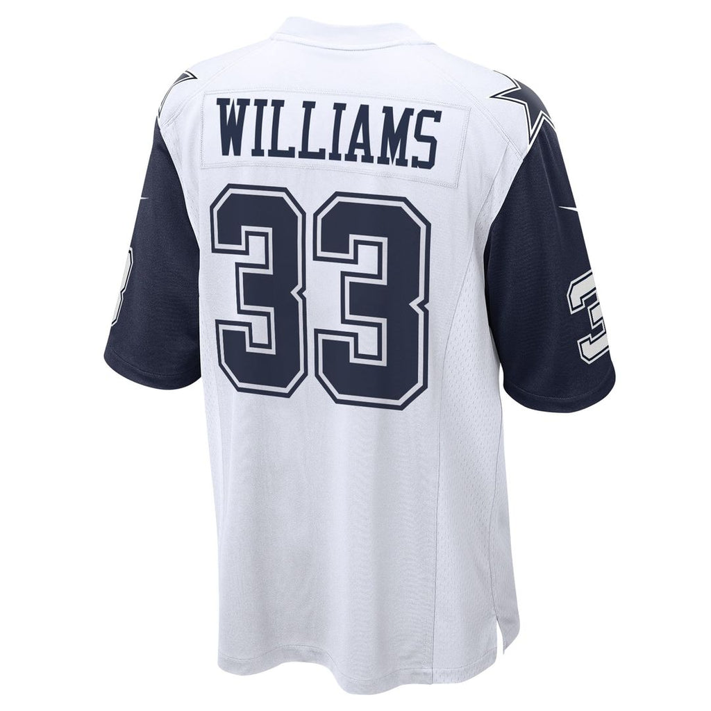 Dallas Cowboys Javonte Williams Nike Navy Game Jersey