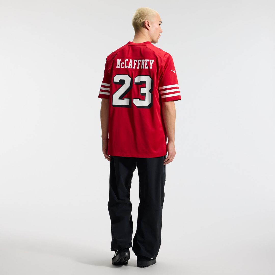San Francisco 49ers Christian McCaffrey Nike Scarlet Alternate Game Jersey