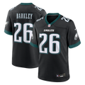 Philadelphia Eagles Saquon Barkley Nike Black Alternate Game Jersey