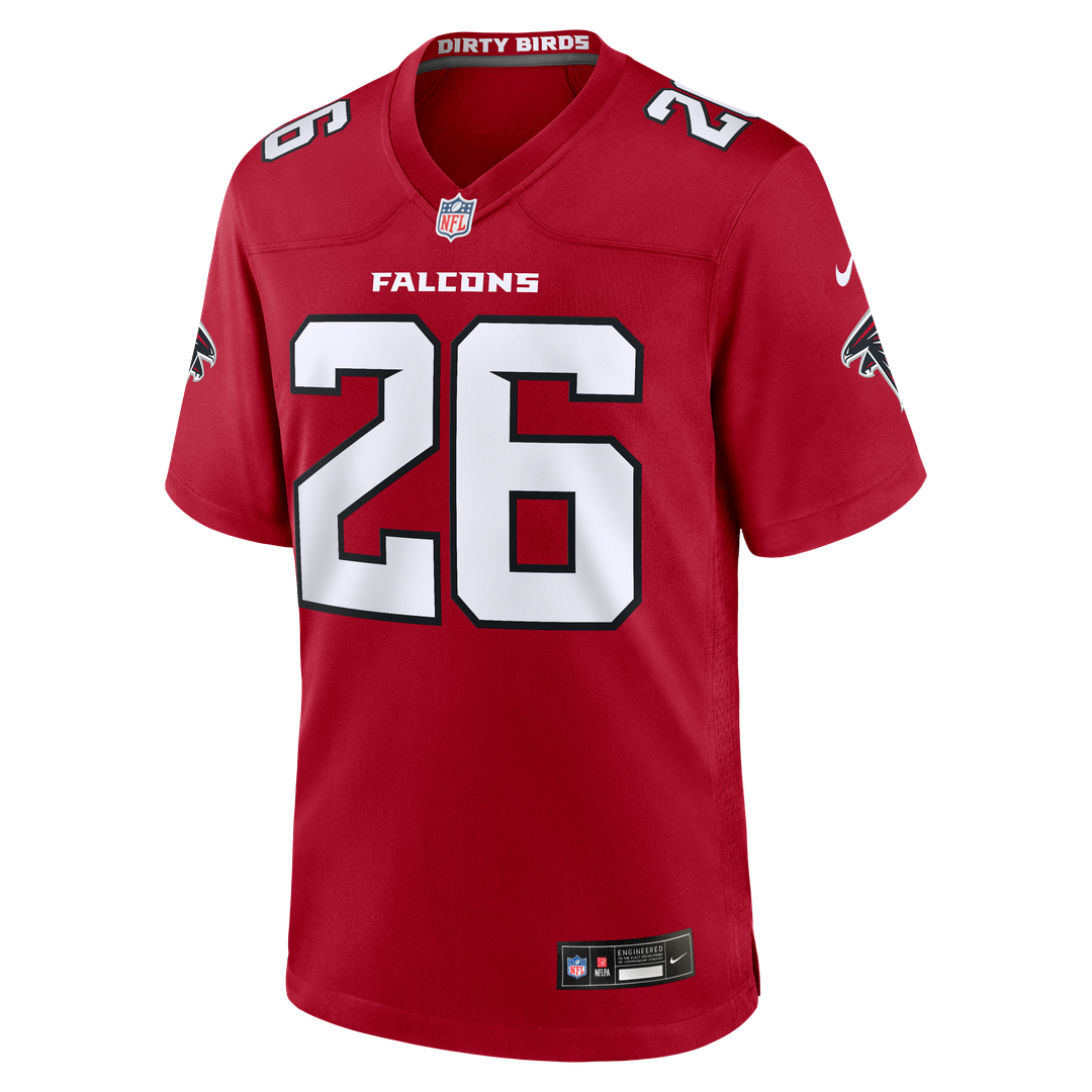 Atlanta Falcons CJ Henderson Nike Red Game Jersey