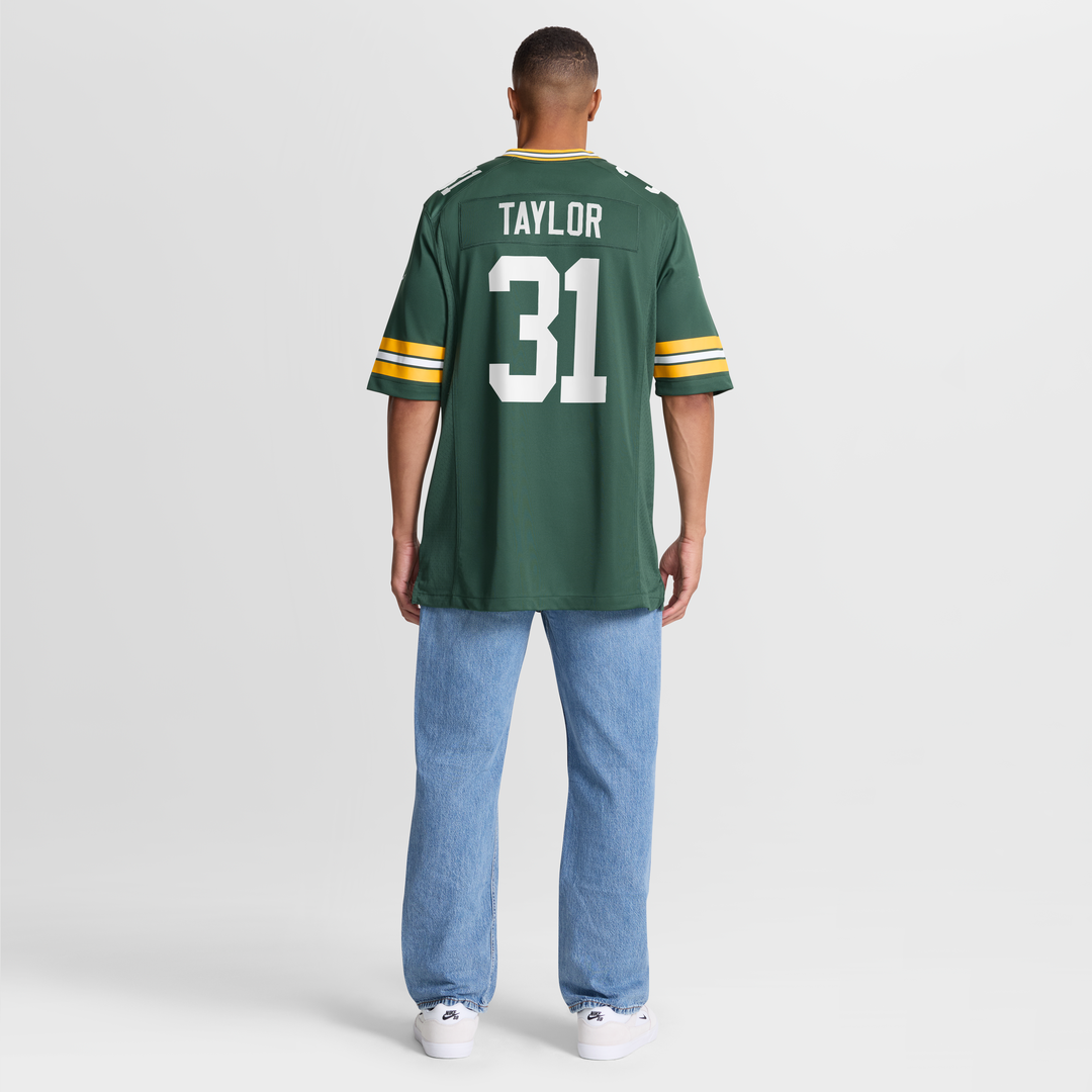 Green Bay Packers Jim Taylor Nike Green Retired Player Game Jersey