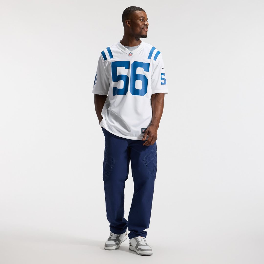 Indianapolis Colts Quenton Nelson Nike White Game Jersey