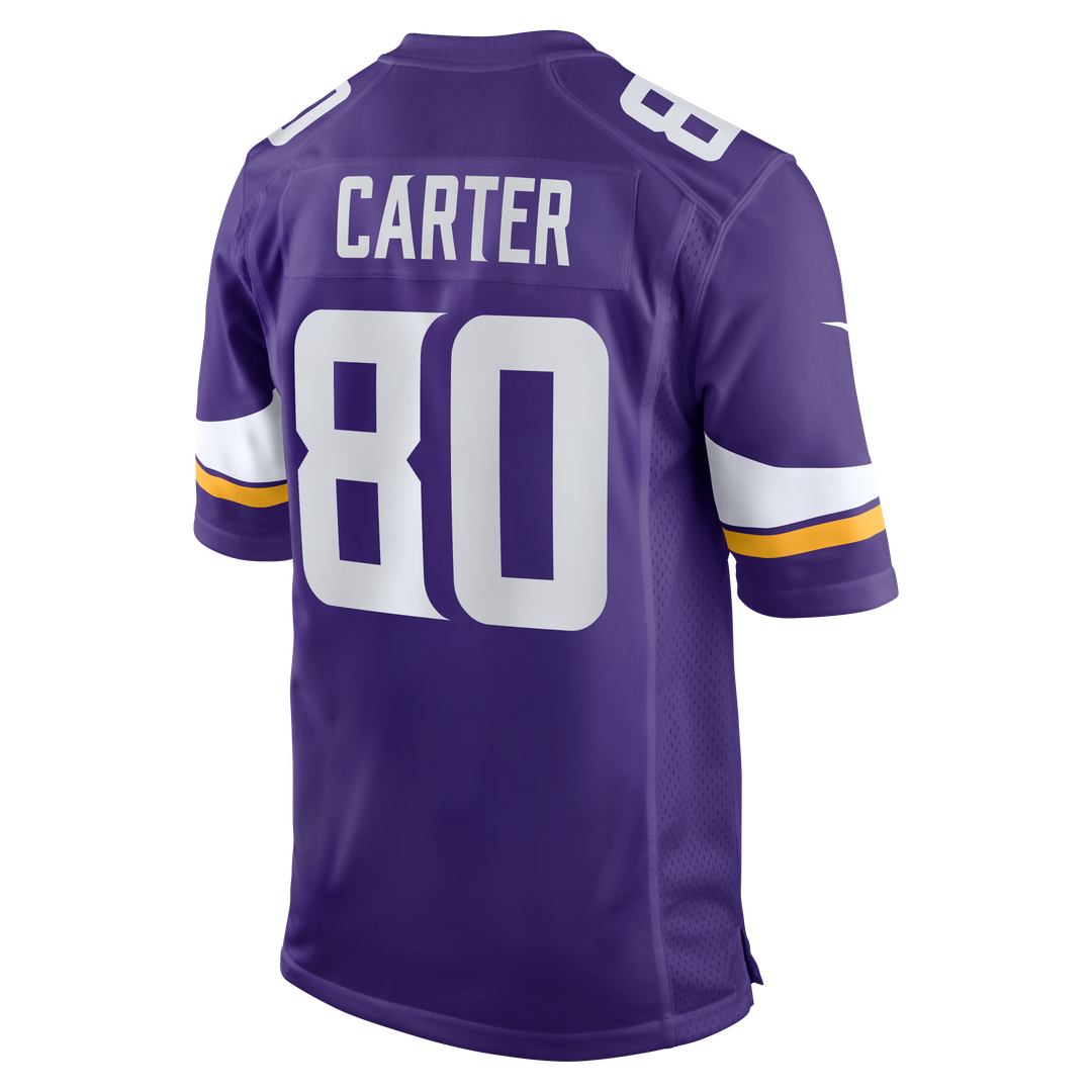 Minnesota Vikings Cris Carter Nike Purple Retired Player Game Jersey