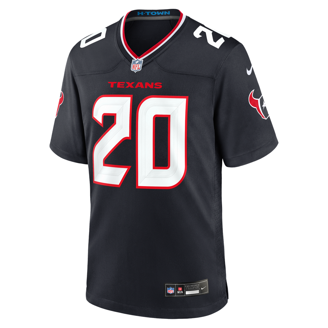 Houston Texans Ja'Marcus Ingram Nike Navy Game Jersey
