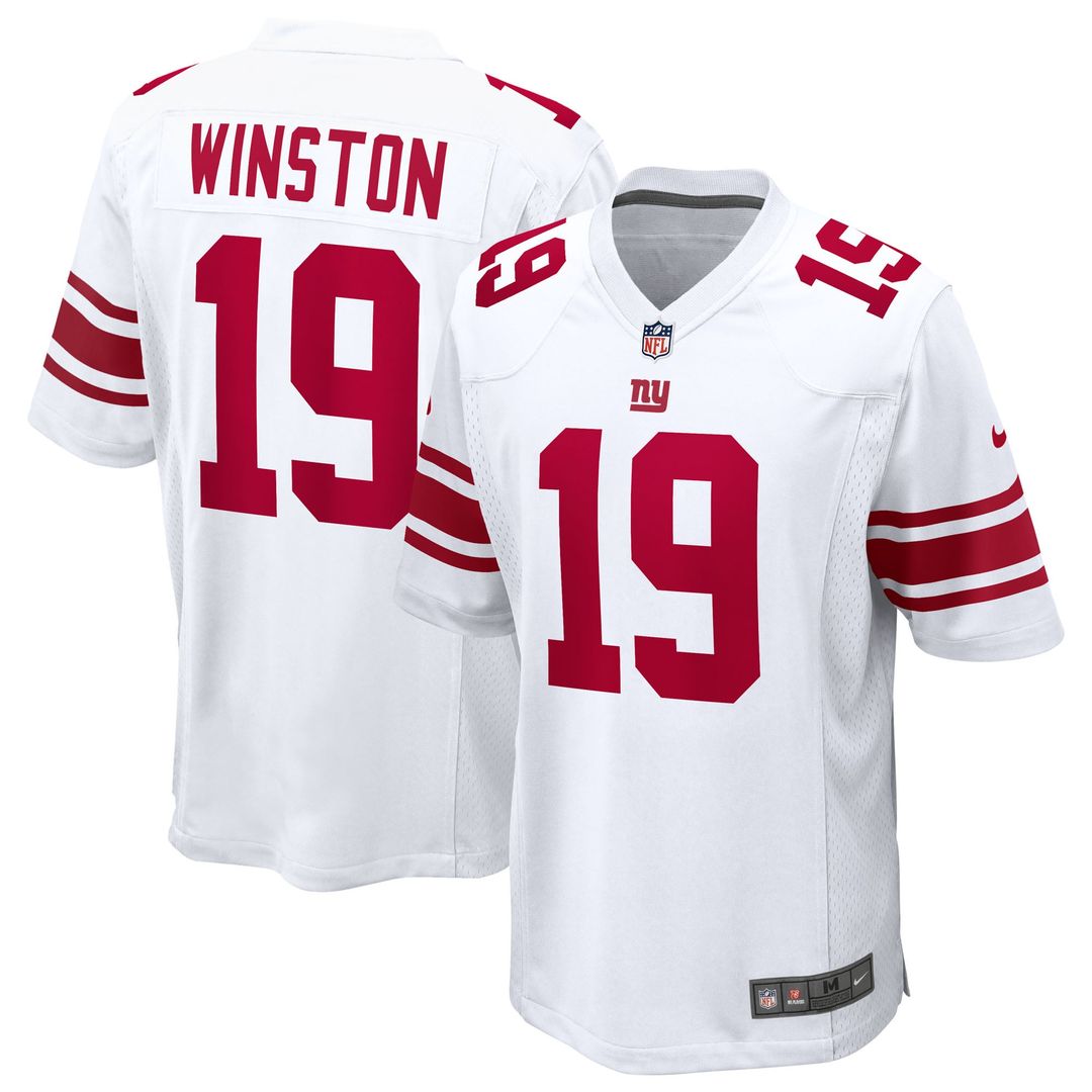 New York Giants Jameis Winston Nike Royal Game Jersey