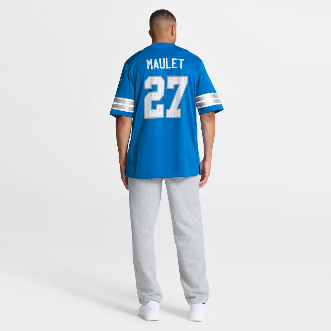 Detroit Lions Arthur Maulet Nike Blue Game Jersey