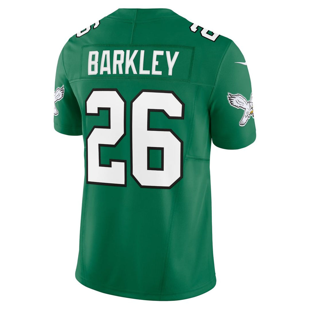 Philadelphia Eagles Saquon Barkley Nike Midnight Green Vapor FUSE Limited Jersey