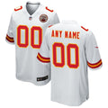 Kansas City Chiefs Nike White Custom Jersey