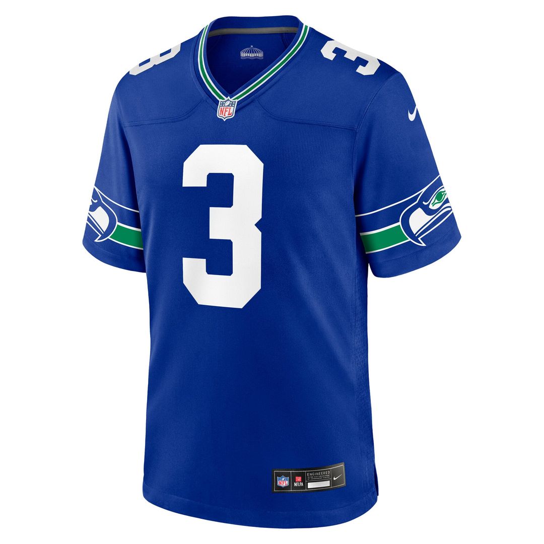 Seattle Seahawks Nick Emmanwori Nike College Navy Game Jersey
