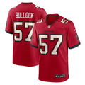 Tampa Bay Buccaneers John Bullock Nike Red Game Jersey
