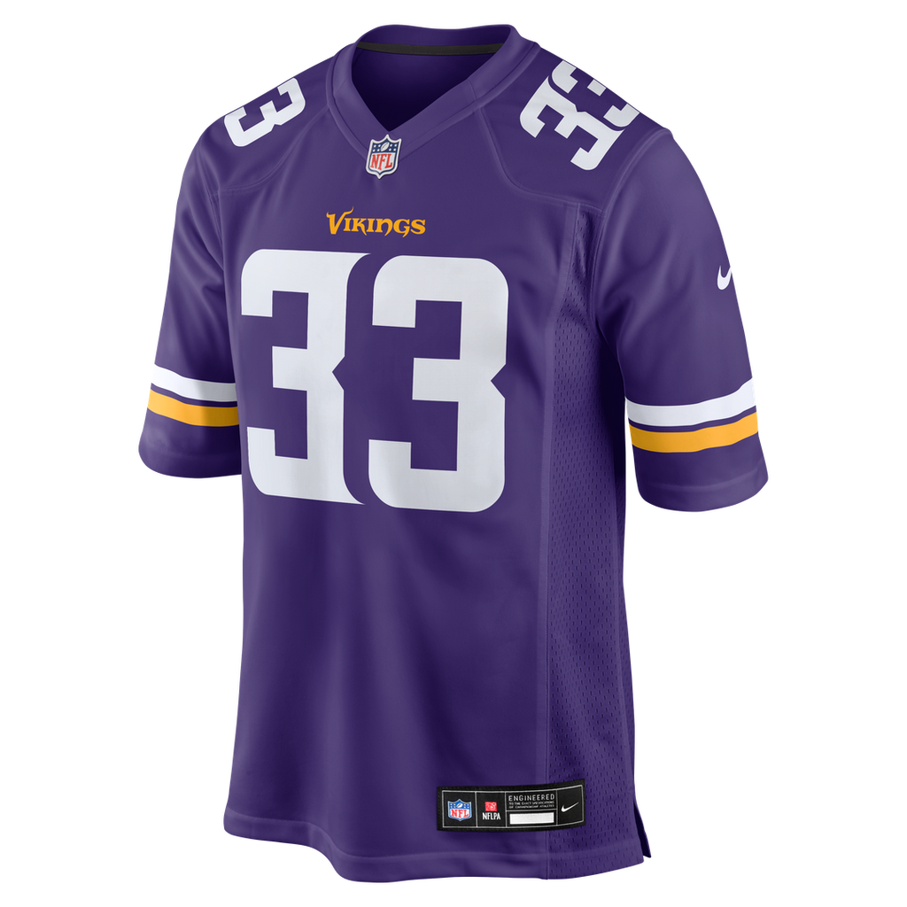 Minnesota Vikings Aaron Jones Nike Purple Game Jersey