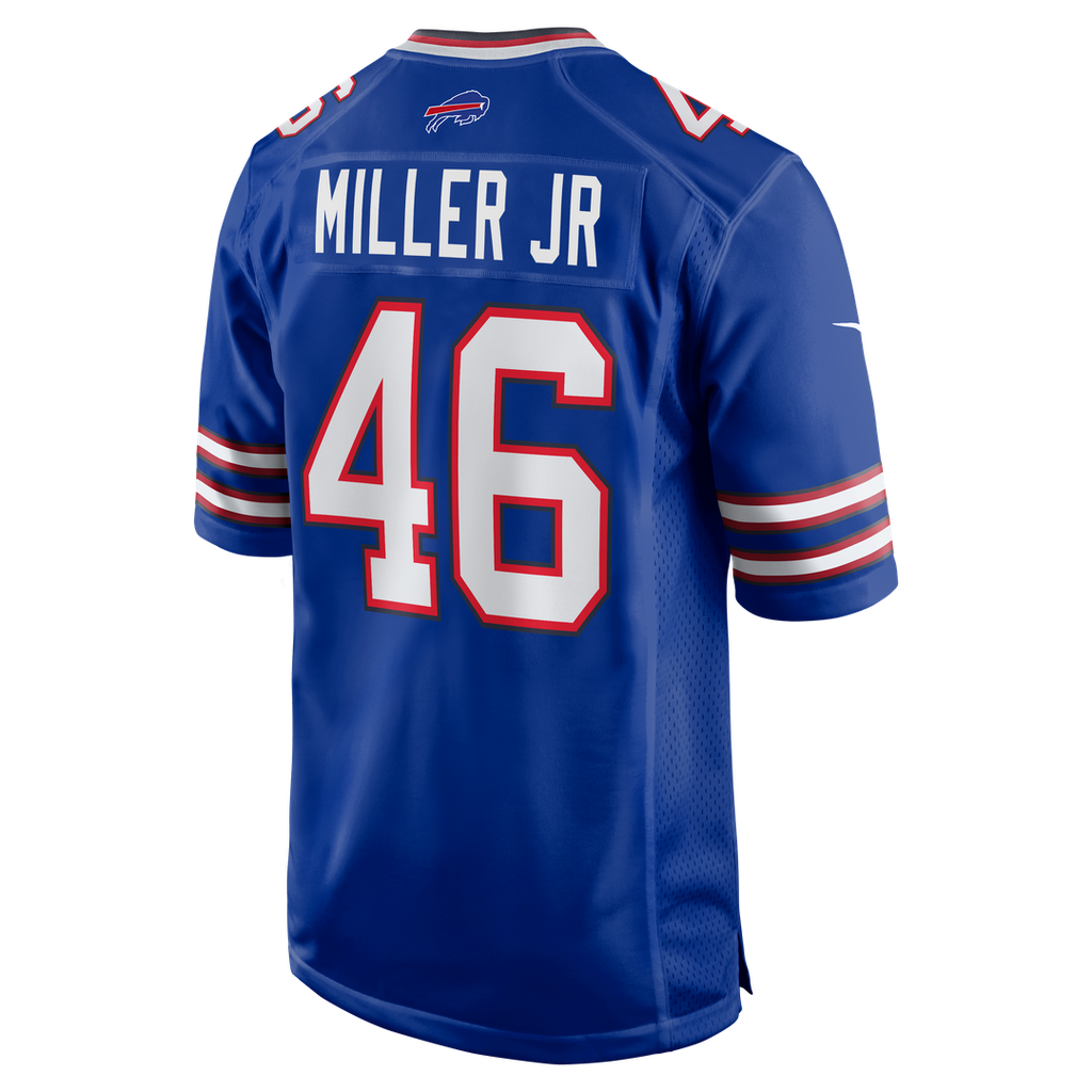 Buffalo Bills DJ Miller Jr. Nike Royal Game Jersey