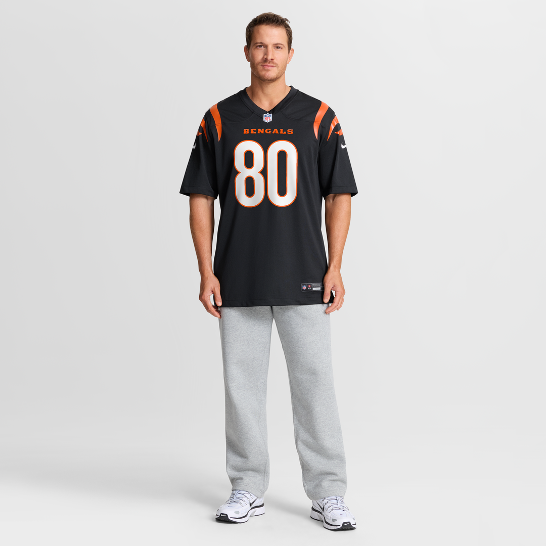 Cincinnati Bengals Andrei Iosivas Nike Black Game Jersey