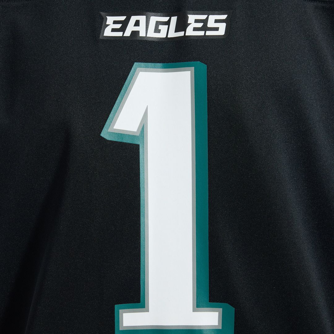 Philadelphia Eagles Jalen Hurts Nike Midnight Green Game Jersey